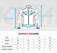 Veste d'été de moto pour homme, tenue de conduite respirante avec protections CE, intérieur en maille douce, ensemble de motocross pour cyclisme tout-terrain. 8