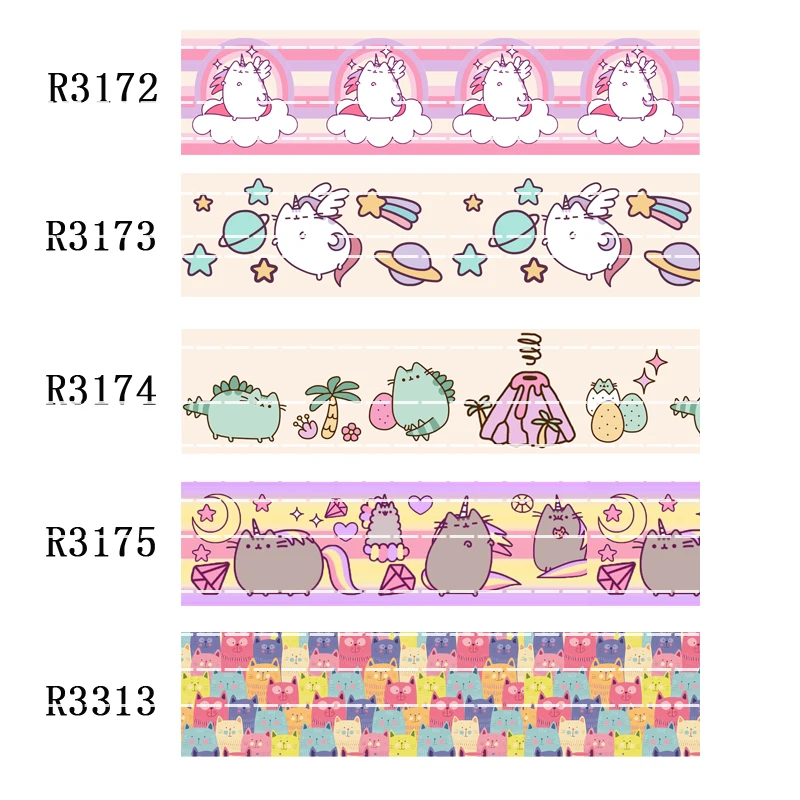 

50 ярдов, репсовый принт, 7/8 дюймов, 1 дюйм, 1,5 дюйма, 2 дюйма, 3 дюйма, ремесленный материал R3172