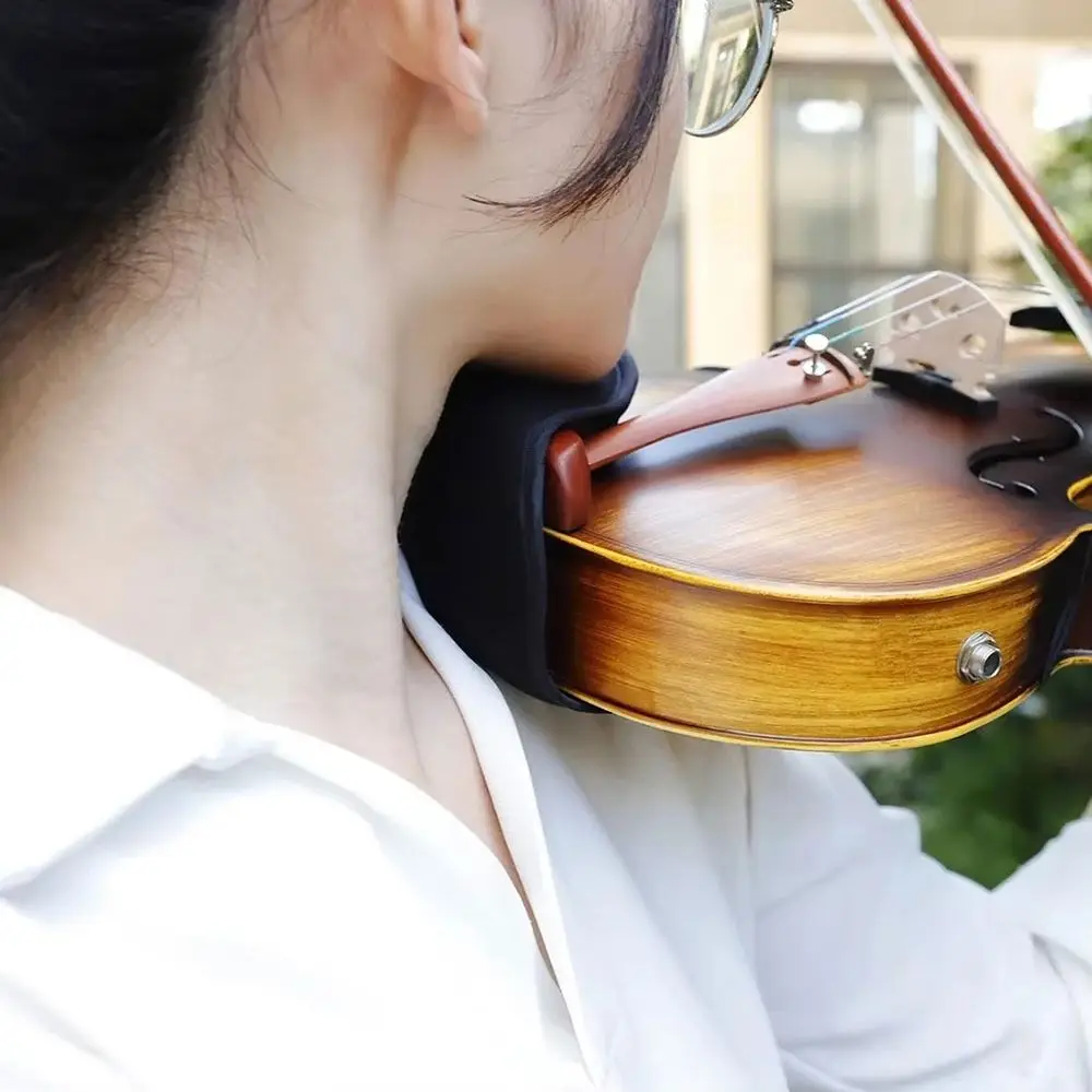 Comfortable Cotton Violin Shoulder Rest Pad - Soft Sponge Cushion Accessory