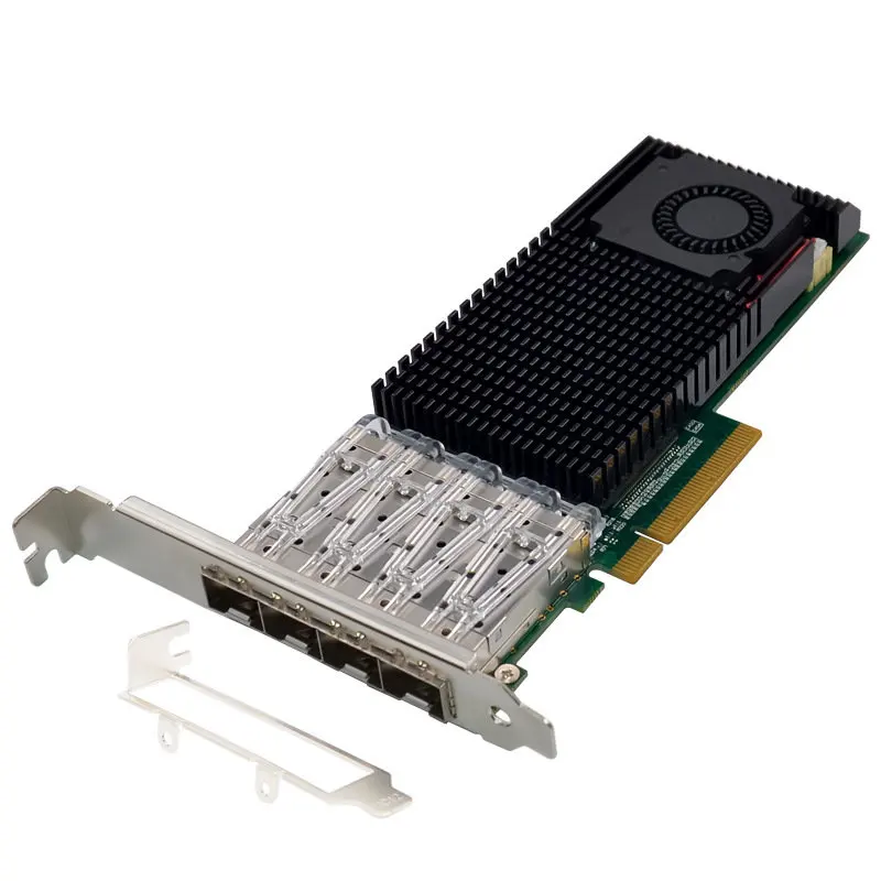 

X520-DA4 10G PCIe 3,0 X8 сетевой адаптер Quad port SFP + с Intel82599ES