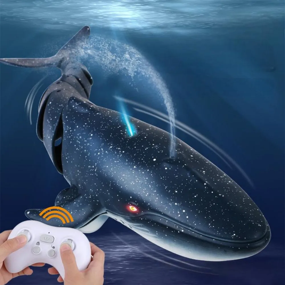 Remote Control Sharks Toy Boys Kids Girls Rc Fish Animals Robot Water Pool Beach Play Sand Bath Toys 4 5 6 7 8 9 10 Years Old