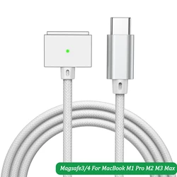 Enhanced Product Title:  
High - Power Magnetic Fast Charge Cable with Type - C to Magsafe Connection - 2m(6.6ft) (Space Gray)