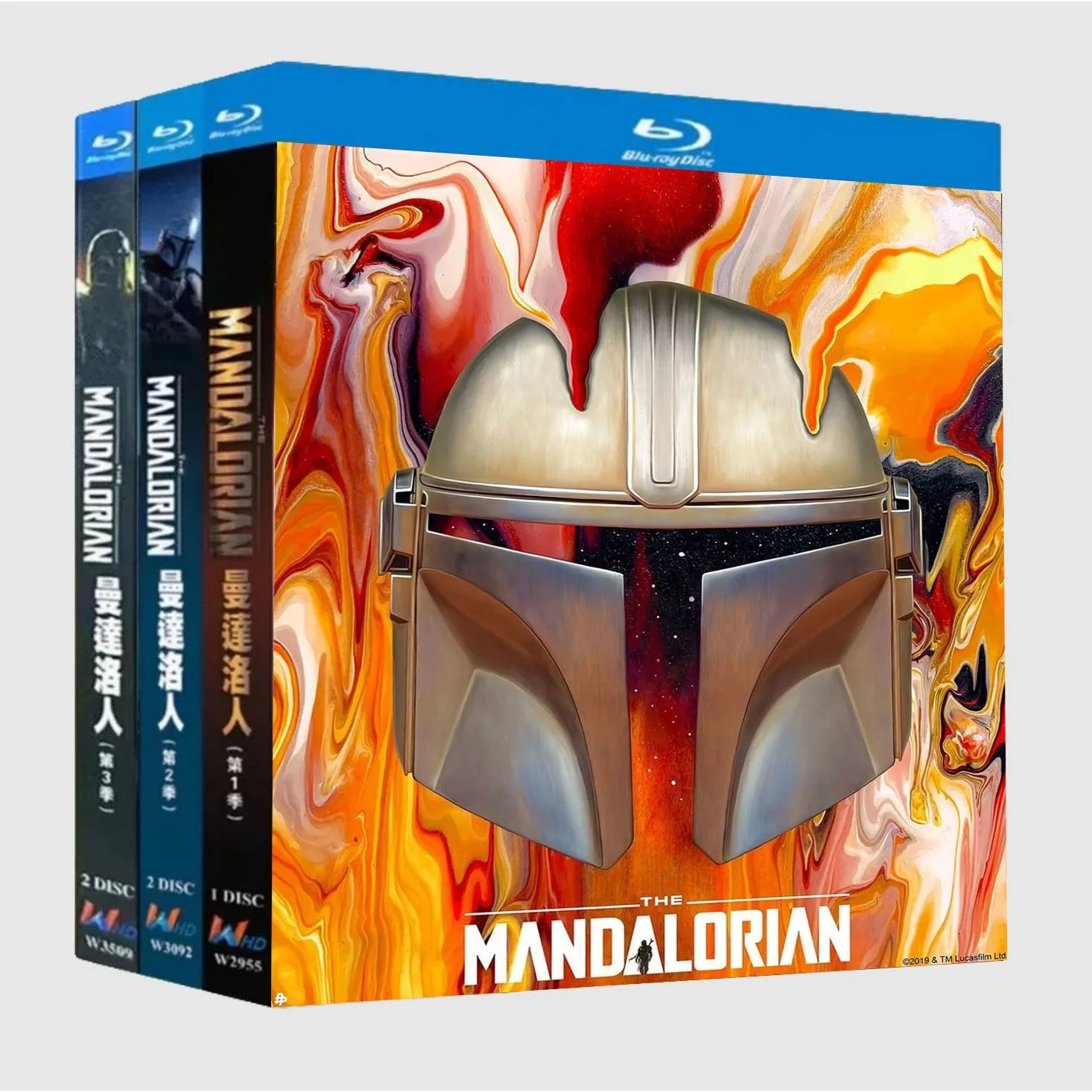 TheMandalorians Season 1-3 BD Movie TV Film 6 Disc All Region New Box Set Blu-ray High Definition