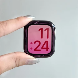 Vibrant Resin Frame Hard Case Cover - 38MM (Purple)