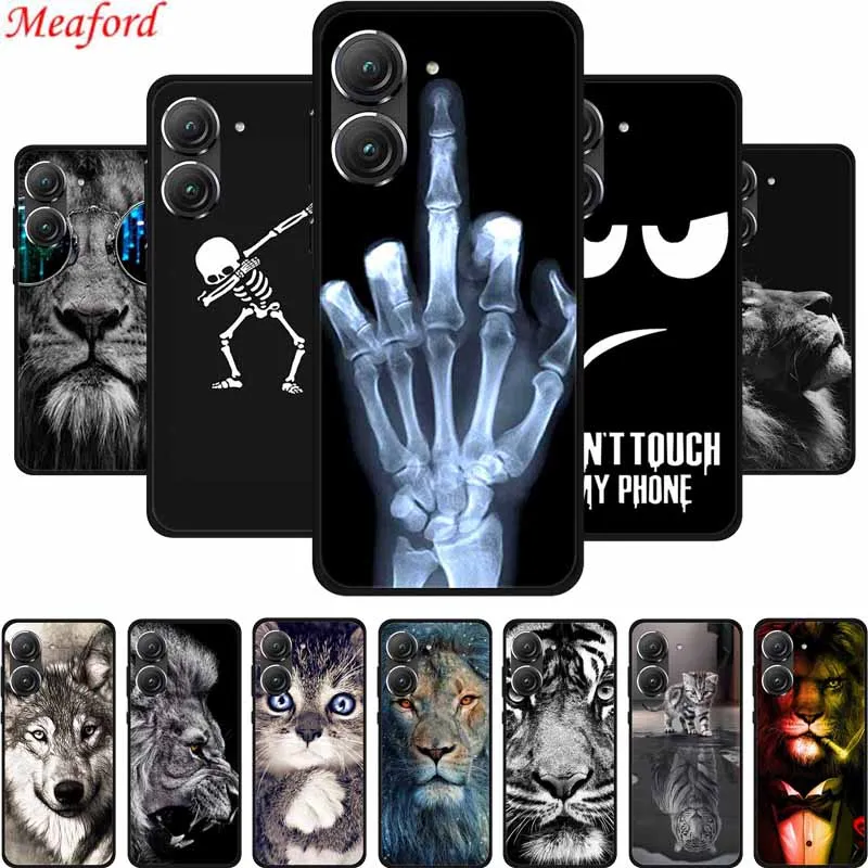 Per Asus Zenfone 9 10 Custodia Custodia Morbida In Silicone Nero Per Asus Zenfone 10 10Z 9 9Z Custodia Posteriore Zenfone9 Zenfone10 9 Z