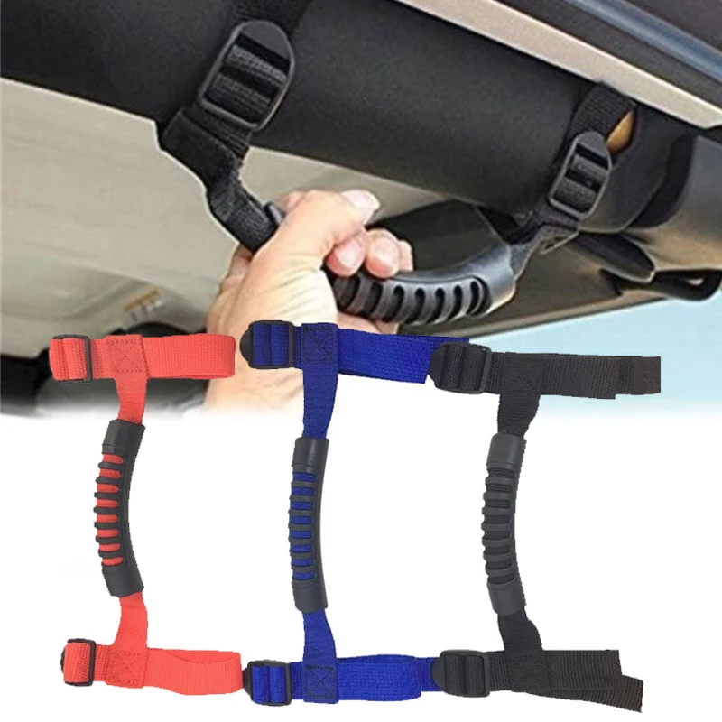 1Pc Car Auxiliary Armrest Jeep Grab Handle Car Interior Roof Grab Handle For Jeep Wrangler Yj Tj Jk