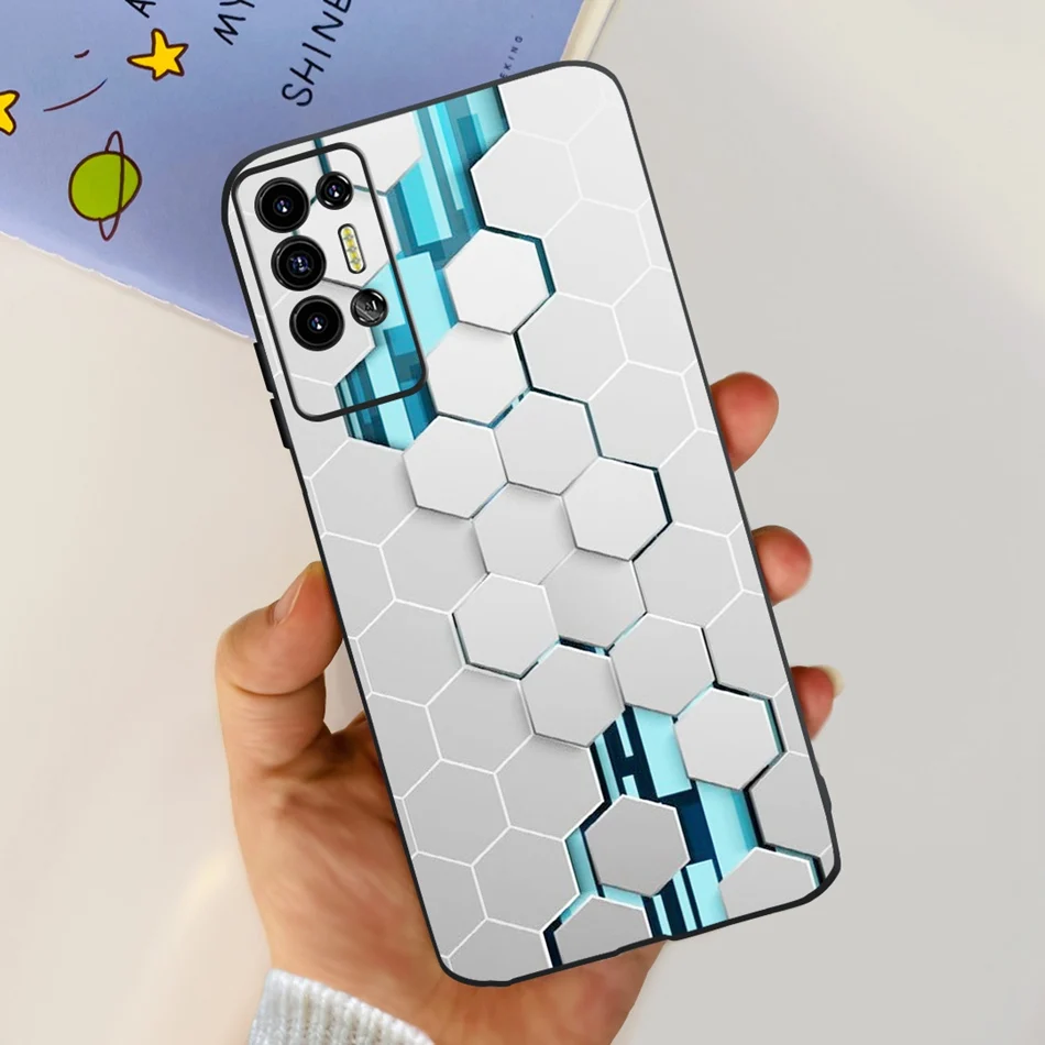 Sleek Black Silicone Phone Case with Fashionable Design