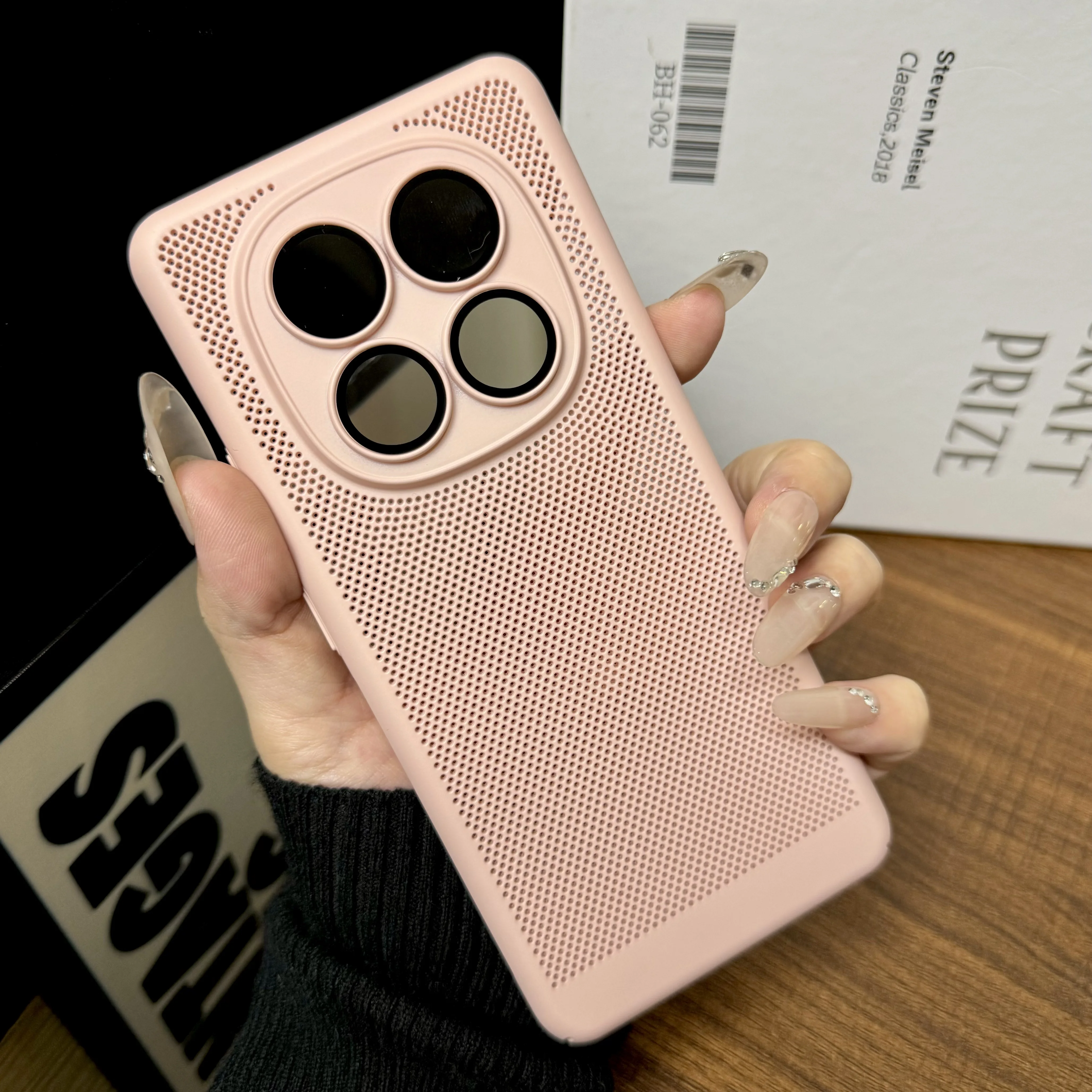 Heat Dissipating Shockproof Hard Case with Mesh Armor and Lens Protector