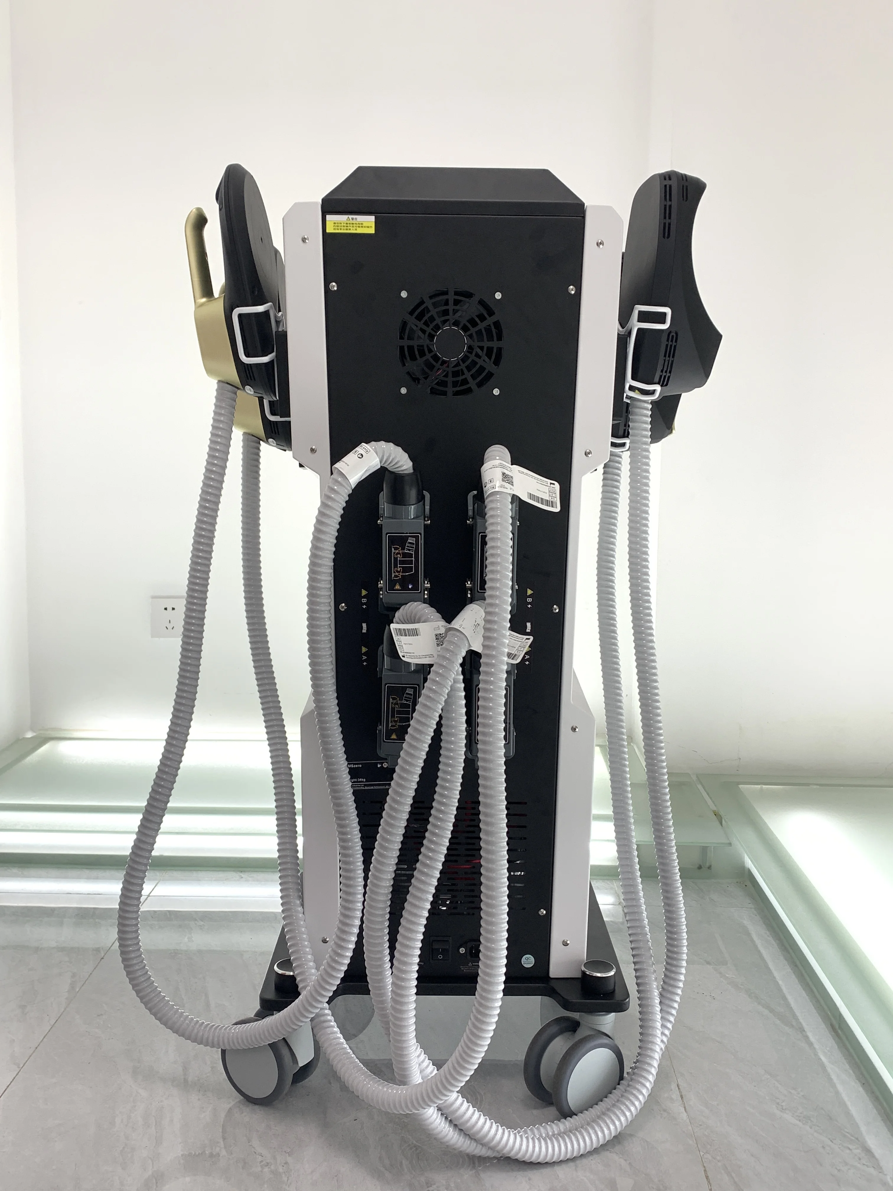 SLIM 네오 파워 6500W Hiemt 바디 스컬프트 머신, 4 핸들 골반 패드,  근육 자극기 옵션