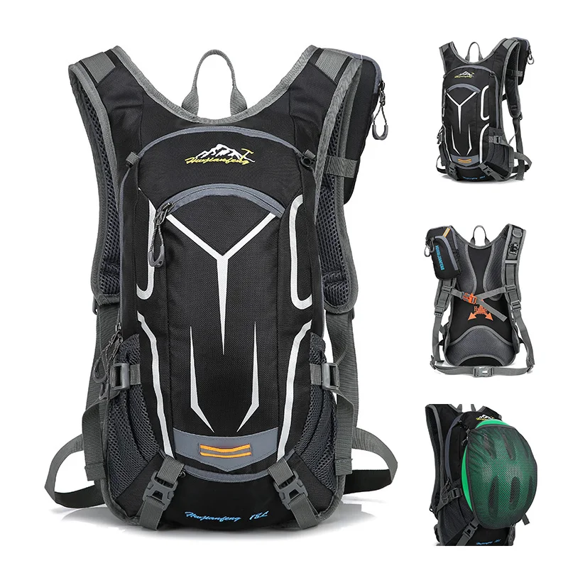 18LCyclingBackpackWaterproofBicycleBagUltralightHydrationPackOutdoorTravelCycling