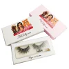 Wholesale Paper Lash Boxes Packaging Box Bulk Custom 3D Mink Lashes Boxes Packaging With Logo Makeup Set Eyelashes Case Pack 4