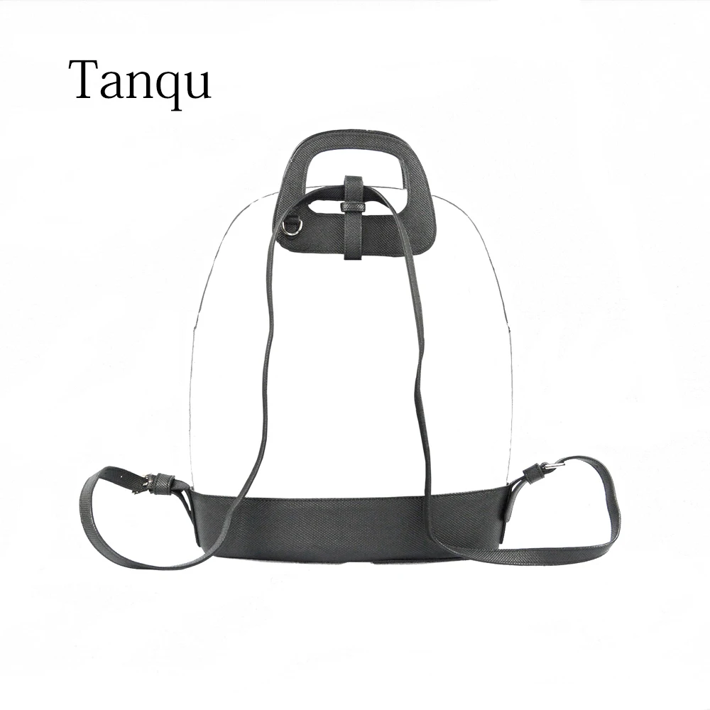 New D Buckle Oblong Handle Slim PU Leather Strap for O Bag 50 Belt