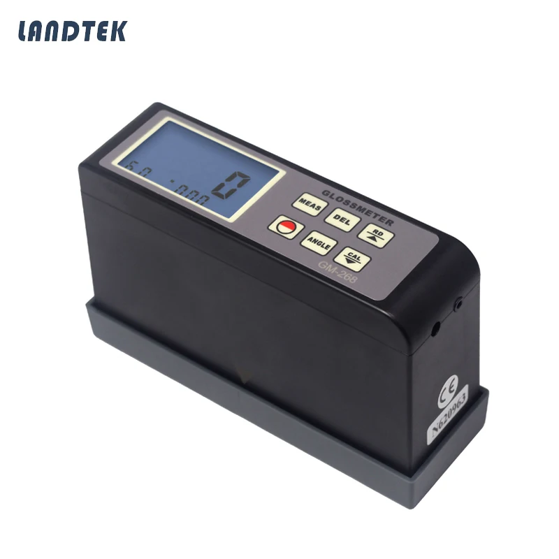 

GM-268 Portable Digital Gloss Meter Tester GM268 20 60 85 Degree 0.1-200Gu