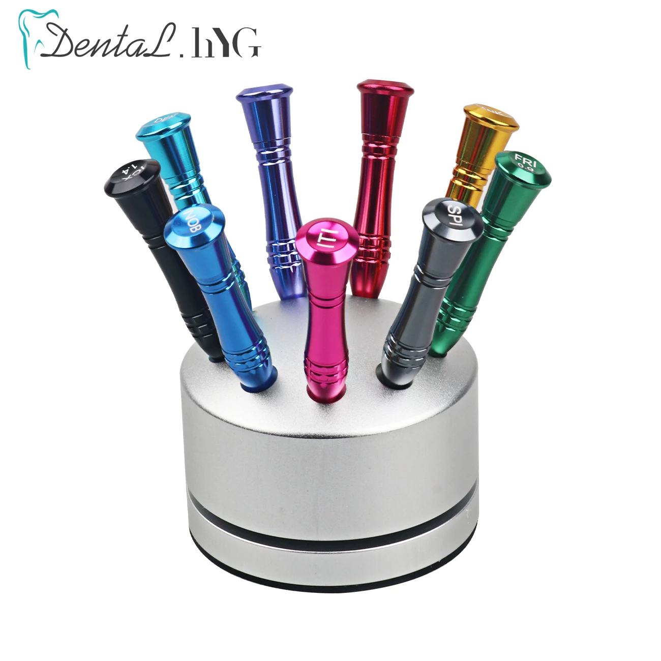 9pc/set Dental Laboratory Stainless Steel Implant Screw Driver Dentistry Tool Kit Micro Screwdriver Dentist Instrument Equipment 1