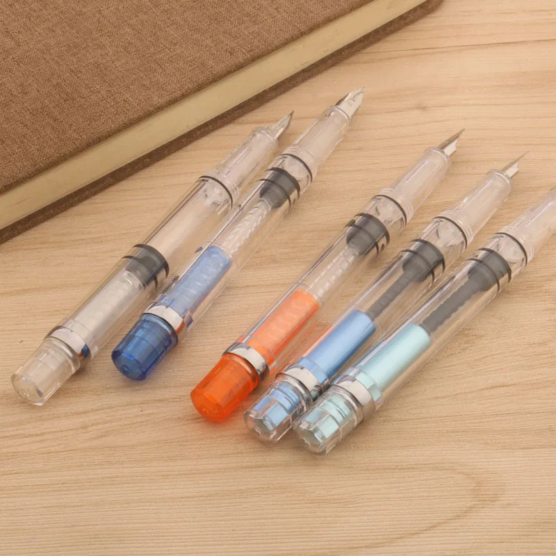 Lightweight gift Fountain Pen piston High capacity fashion pen School Student Office Gifts Stationery fountain pen