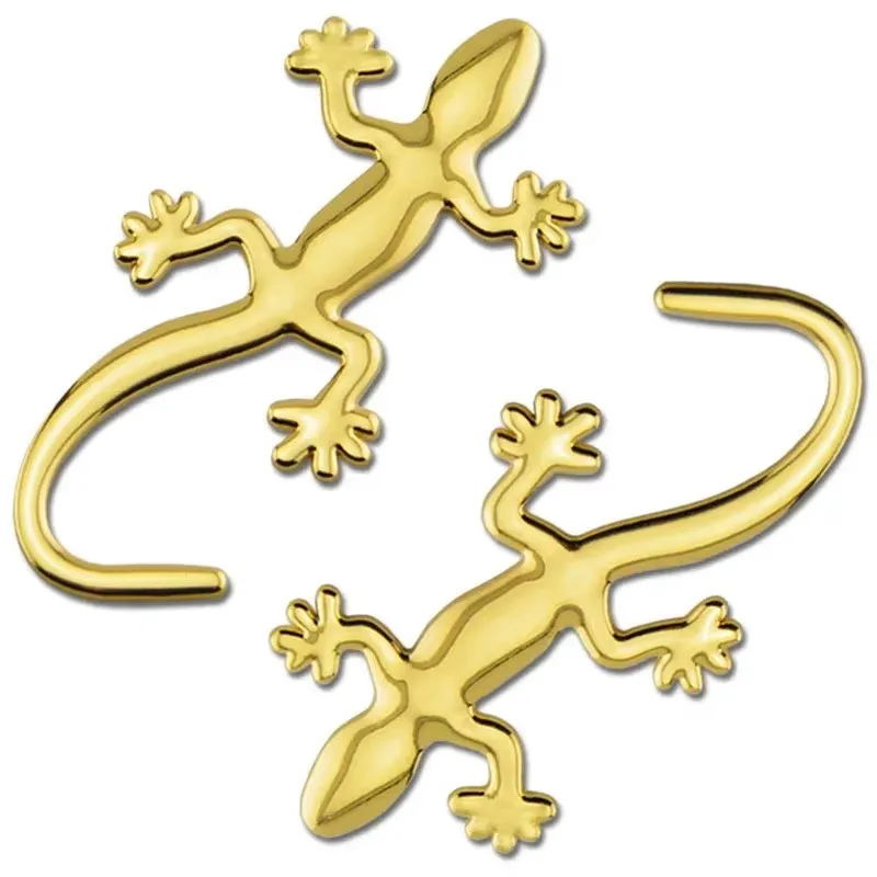 Car stickers, 1PCS Car Metal Truck Sticker, Lizard Gecko Decal Badge Emblem Decor