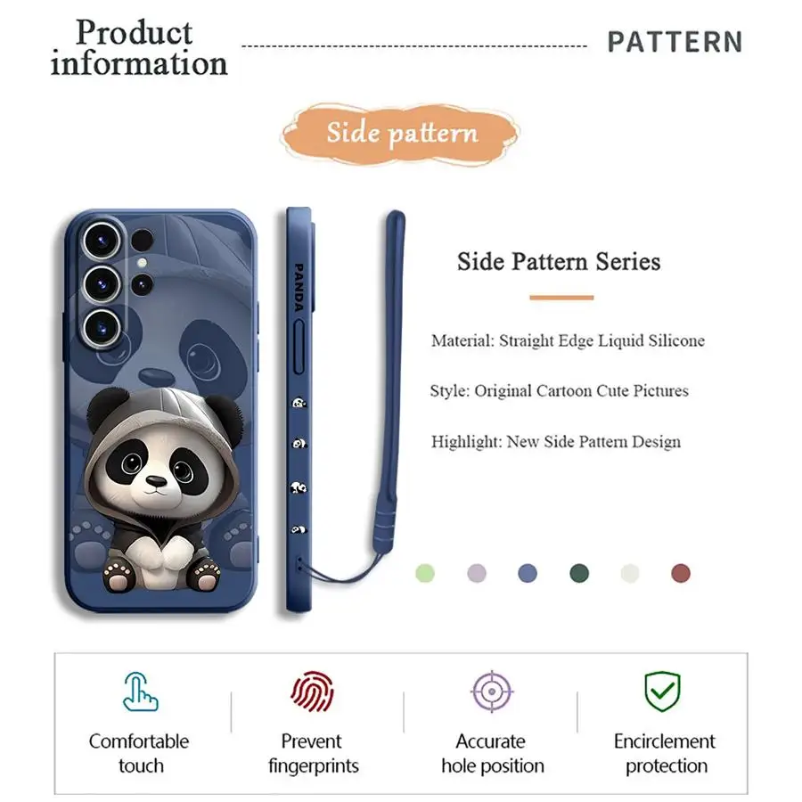 Adorable Panda Soft Phone Case Cover