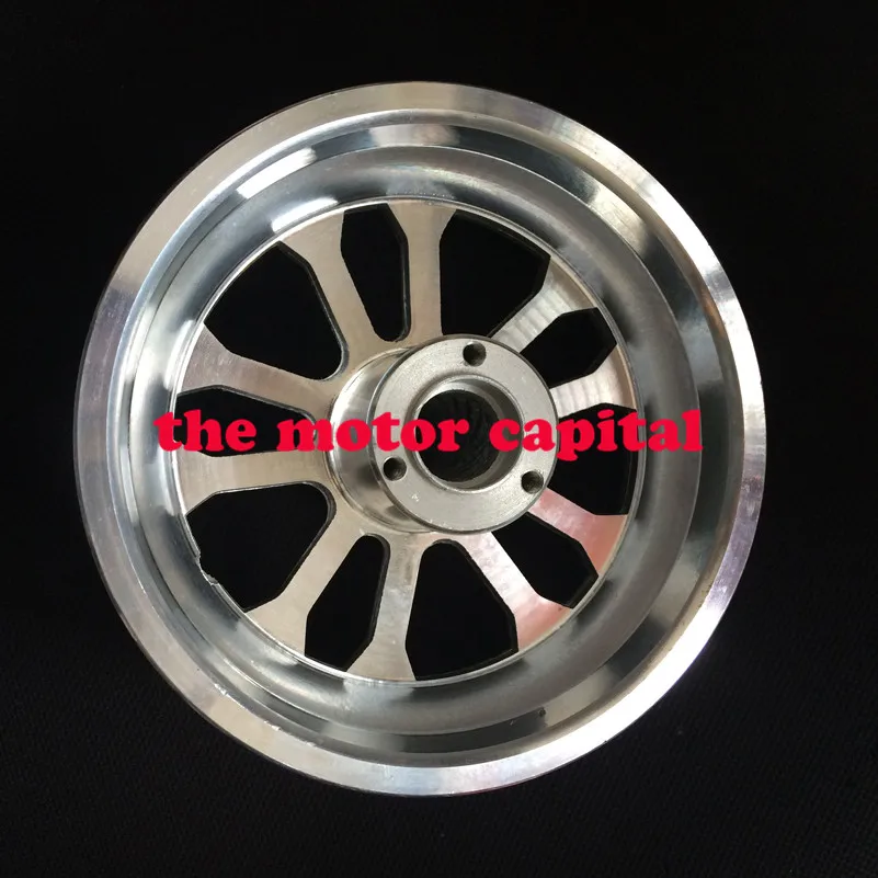 6.5 inch rim Front/rear Wheel Rim 90/65-6.5 Tubeless Aluminium Front Hub fit Scooter with Axle Parts