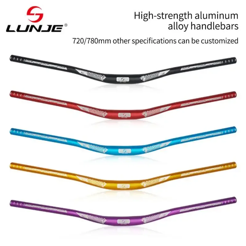 Bicycle Handlebar Aluminum Alloy Horizontal XC/AM Off-road 31.8 720/780mm Downhill Swallow