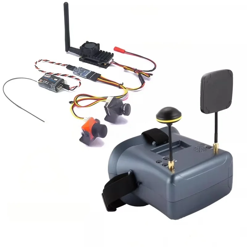FPV-bril 5.8G 40CH 4.3" scherm DVR ingebouwde batterij LS-008D