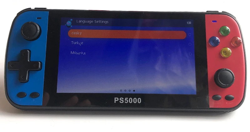 Built-in 3000+ Games Retro Handheld Game Console for PS1 5.0 Inch LCD Screen Video Game Player Kids Boys Gift