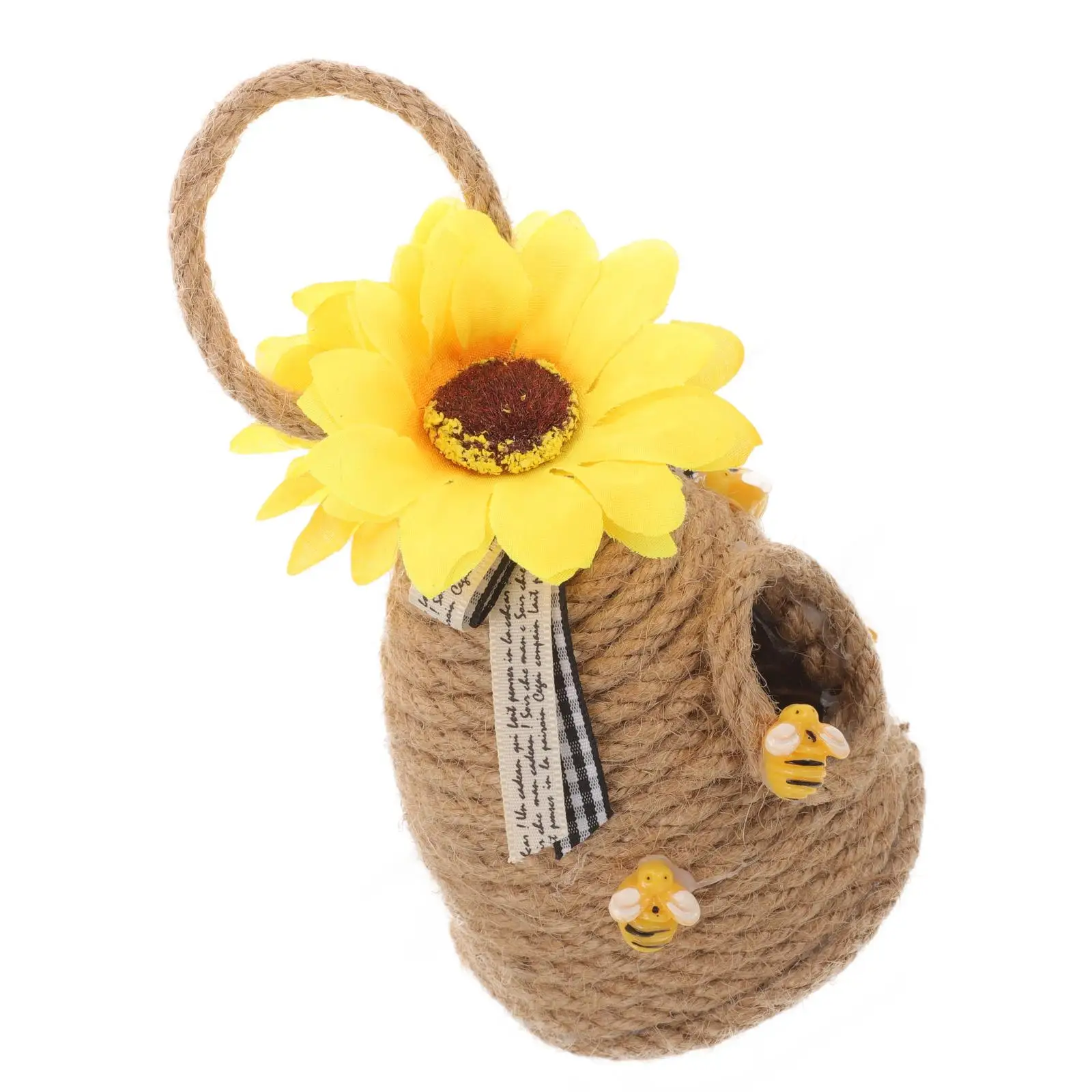 Honeycomb Ornament Adorable Decor Home Supplies Beehive Decorations Hanging Garden Outdoor Woven 2
