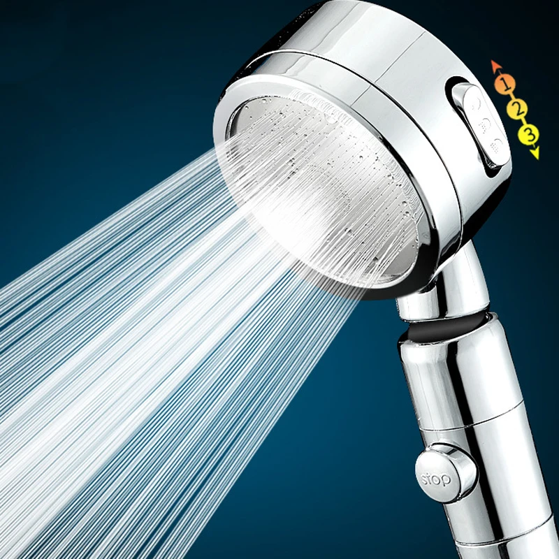 

High Pressure Shower Heads, Detachable Shower Head with handheld Adjustable Replacement Hand Held, Rain Shower Head