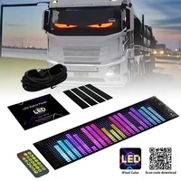 Car/Truck RGB Bluetooth Panel Lamp LED Matrix Pixel Lights Programmable Bluetooth App Control LED Panel Flexible Display Light 1