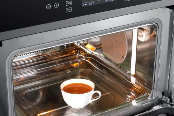 Built-in Compact 45L Combi Microwave Oven with touch control 3