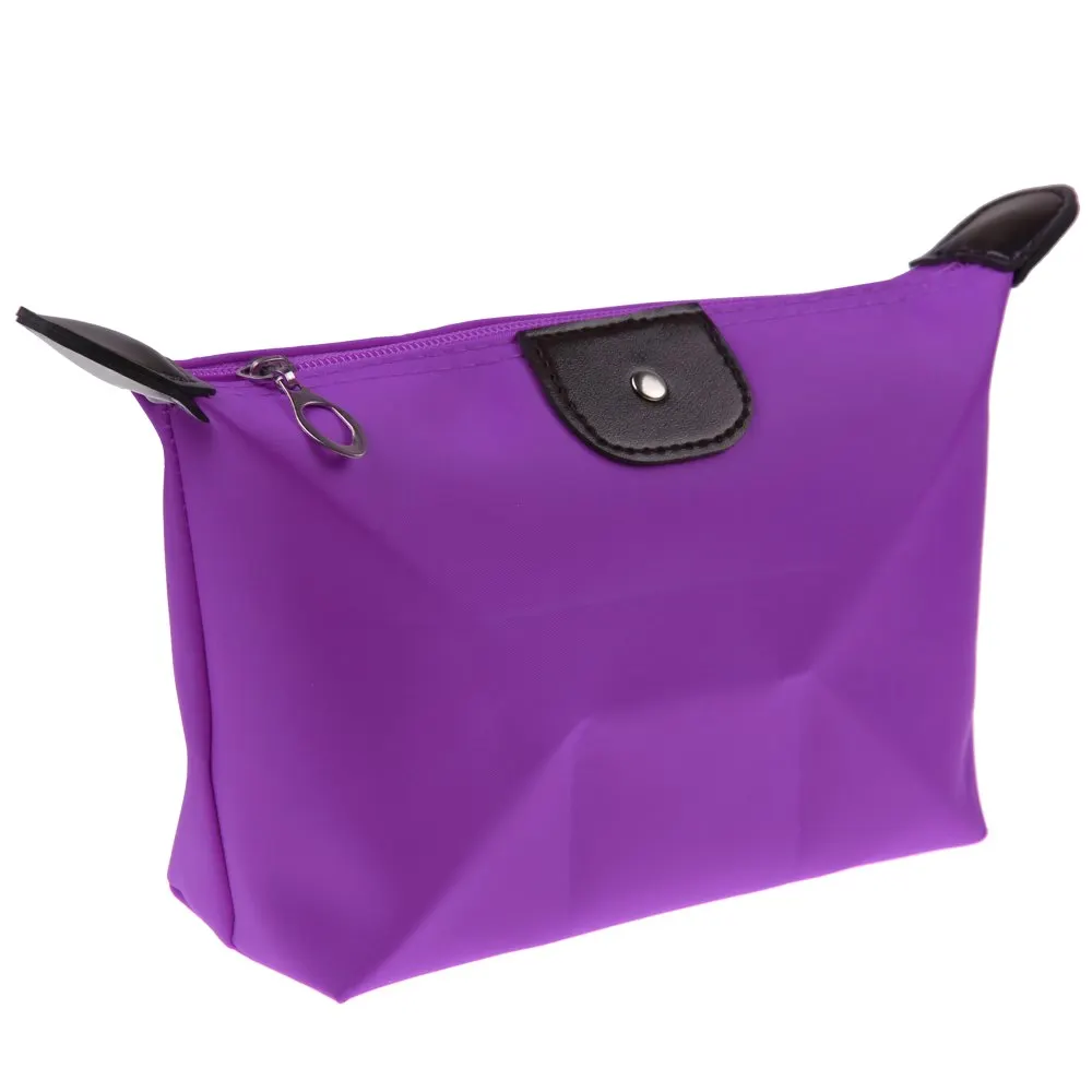 New Convenient and cute cosmetic bag, nylon dumpling cosmetic bag, waterproof storage toilet bag 6
