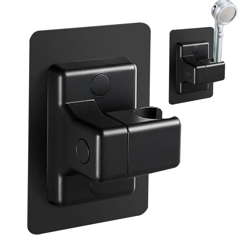 

Shower Head Holder | 360 Rotating Shower Spray Holder | Adhesive Shower Holder Adjustable Sprayer Holder Drill-Free Installatio