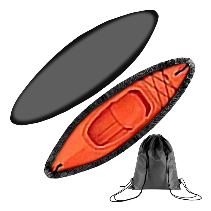 DurableKayakCoverCanoeCockpitDustCoverWaterproofUVSunblock