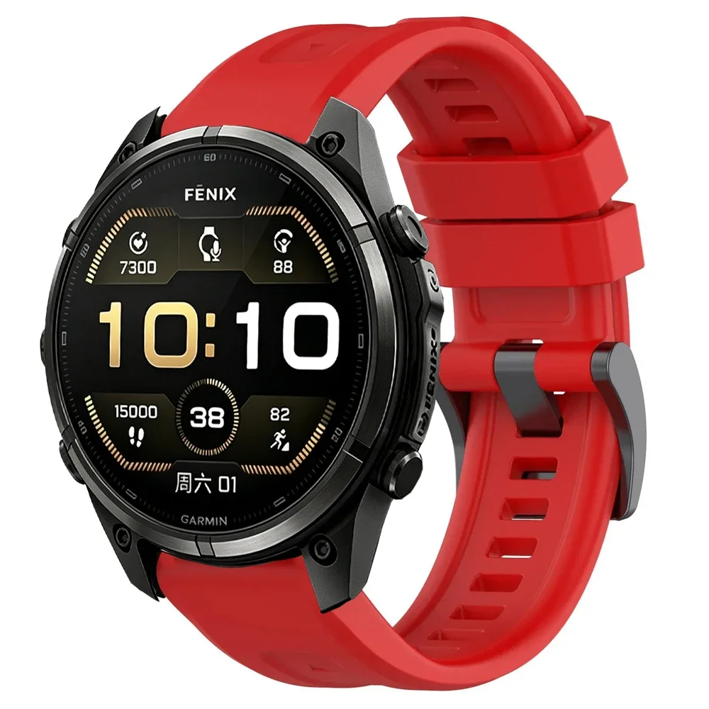 Quick Fit Silicone Band - Comfortable Replacement Bracelet for Smartwatches