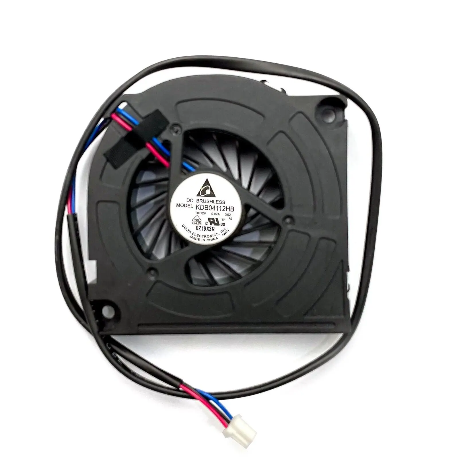 Koelventilator voor Interne Tv, 12V 3Pin CPU-koelventilator Vervanging voor Interne Tv-ventilator UE55HU8500T, KDB04112HB, UE55HU8500, UE55HU8500TXXU, UN55HU8550F, UN55HU9000F