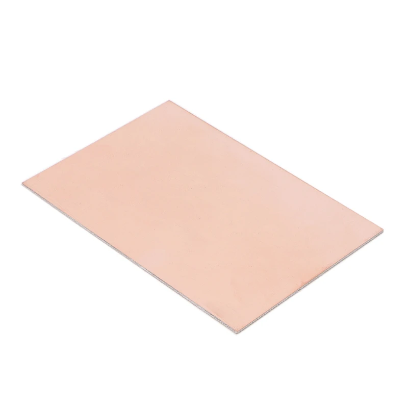 양면 PCB 구리 클래드 라미네이트 보드, FR4 1.5mm DIY 프로젝트, 10x15cm, 5 개