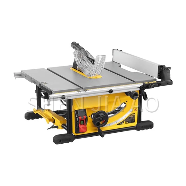 Compact 2000W Woodworking Table Saw Wood Cutting Width Precision Woodworking Sli