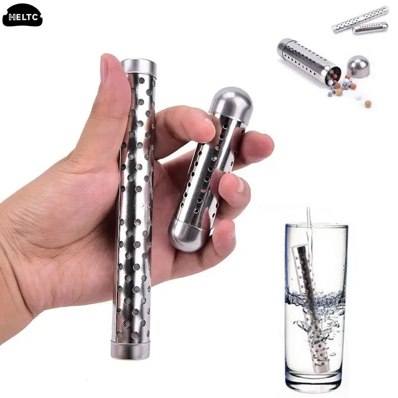 1PCS Power Health Ion Alkaline Water Stick Alkaline Water Purifier Ionizer Stick Raise PH Neg Charged Structured Filter alkaline water purifier