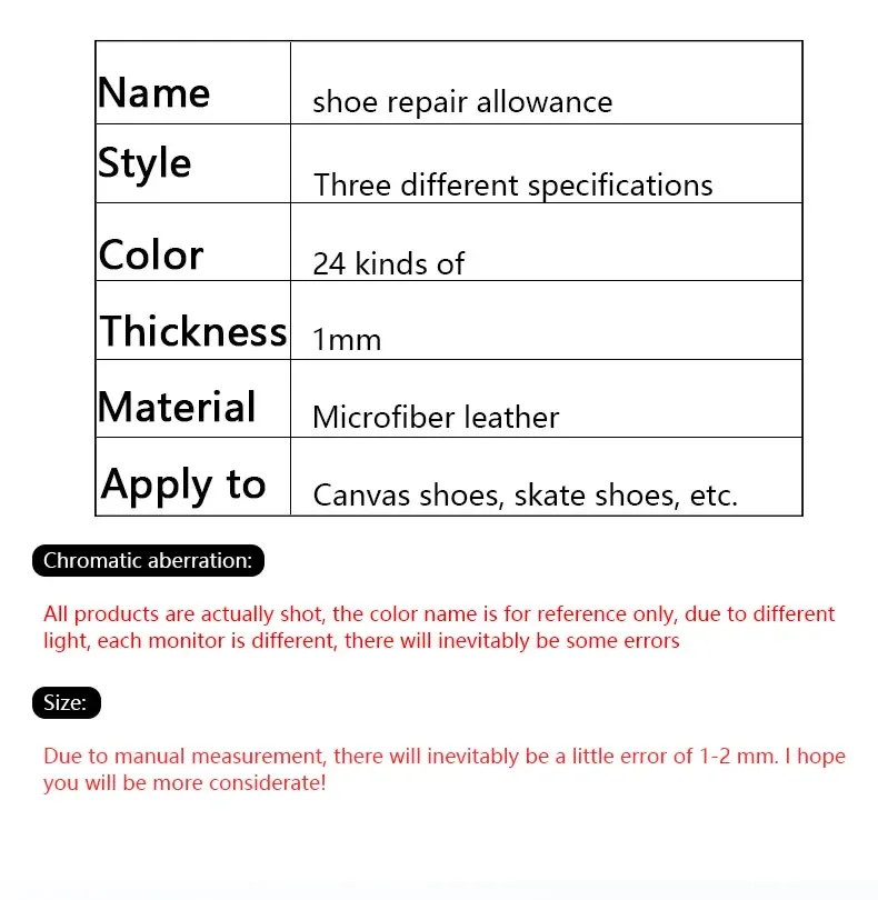 Neue Ferse Aufkleber Ferse Schutz Schuhe Patches Vamp Schuh Reparatur Kit Sport Einlegesohlen Turnschuhe Klebe Patch Reparatur Schuhe Fuß Pflege – Detail 16