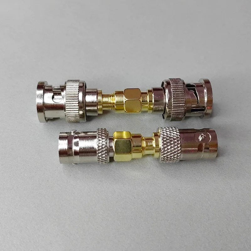 2PCS/1Set BNC - SMA Male/FemaleConnector 어댑터(무선 LAN 장치용) 동축 케이블 WiFi 또는 휴대용 라디오