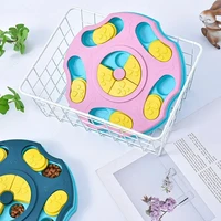 Dog Puzzle Toys Slow Feeder Interactive Increase IQ Food Dispenser Non-Slip Slowly Eating Bowl Cat Dogs Food Games 2