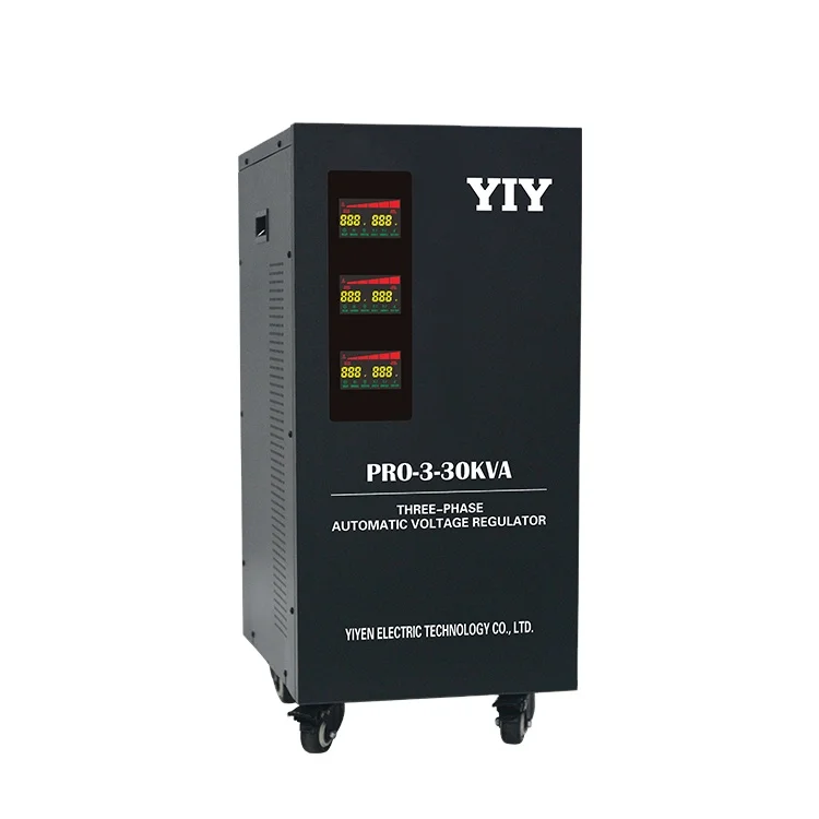 

YIY PRO-III 30kVA Voltage Regulators/Stabilizers Three Phase 220V 380V Automatic Voltage Regulator