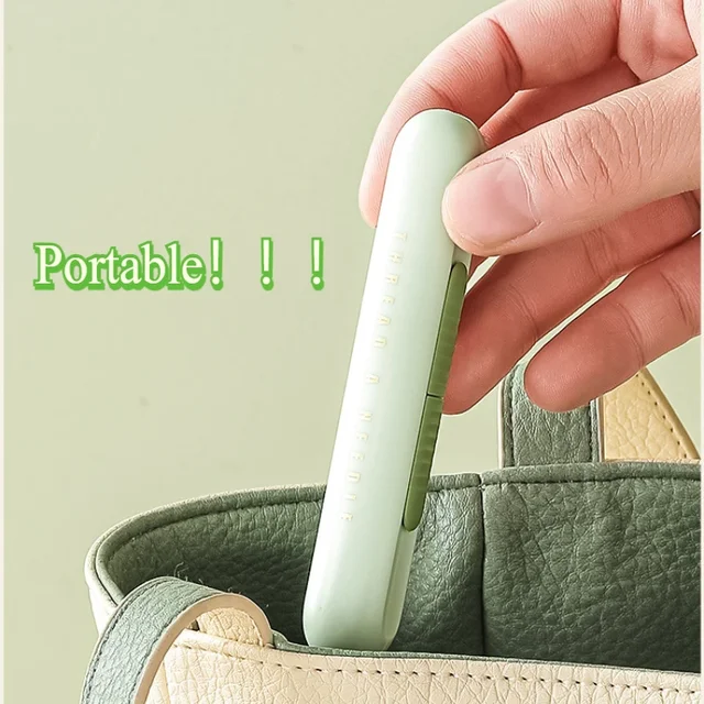 2-in-1 Double Head Needle Threader Manual Threader Stitching Remover Household Sewing Accessories Double End Design Needle Work 5