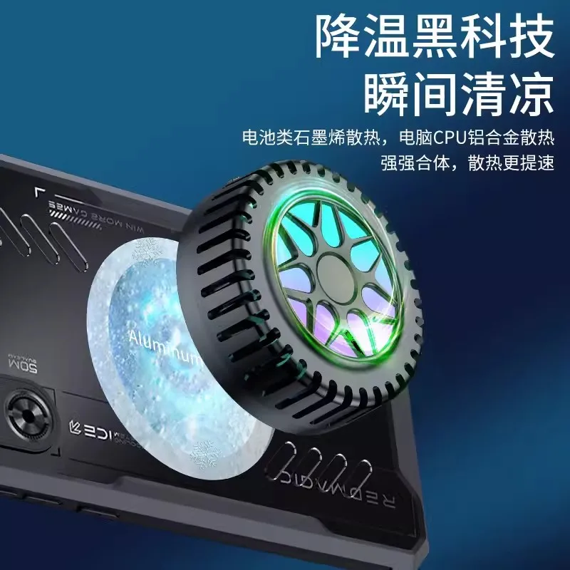 Shockproof Transparent Cooling Case with Heat Dissipation and Ventilation