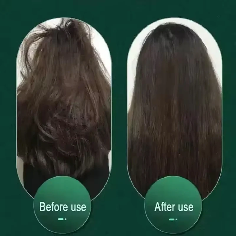 Professional negative ion straight hair comb Multi-functional PTC fast heating straight hair brush 2-in-1 styling tool 3