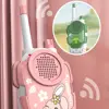 2Pcs Wireless Kids Walkie Talkie Toys Rabbit & Frog Parent-child Interaction Parent-child Intercom Machine Portable 4
