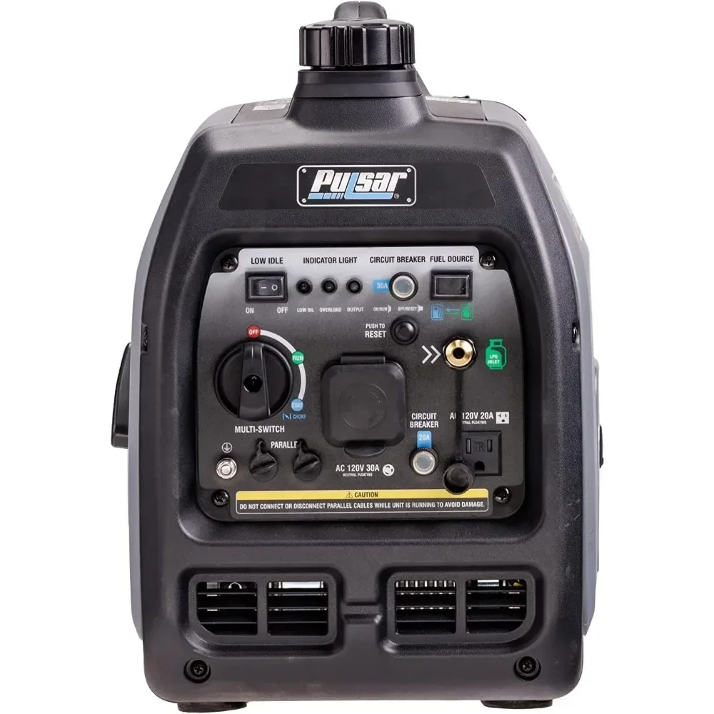 GD400BN, 4000W Portable super-quiet Dual Fuel & Parallel Capability, RV-Ready, CARB Compliant