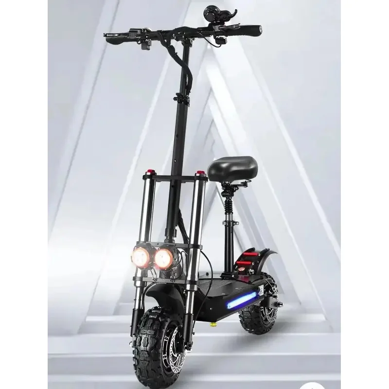 TPLUS Electric Scooter-11-Inch Off-Road Tires, 80KM/H Max Speed, High-Performance Adult E-Scooter, China Warehouse Direct