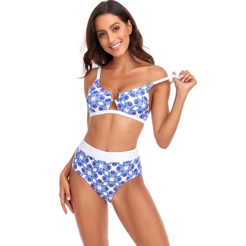 Ygolonger 2023 New Bikini Swimsuit Female Split Sexy Show Thin Designer Two Piece Bathing Set Women's Swimwear Luxury Clothing