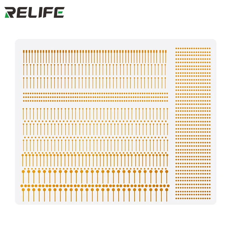 Phone Repair Tools Phone Repair Kit Tool Kit RELIFE Copper Pads Patch Solder Lugs Traceless Repair Phone Motherboard Logic Board PCB Fingerprint Sodering Point Tools