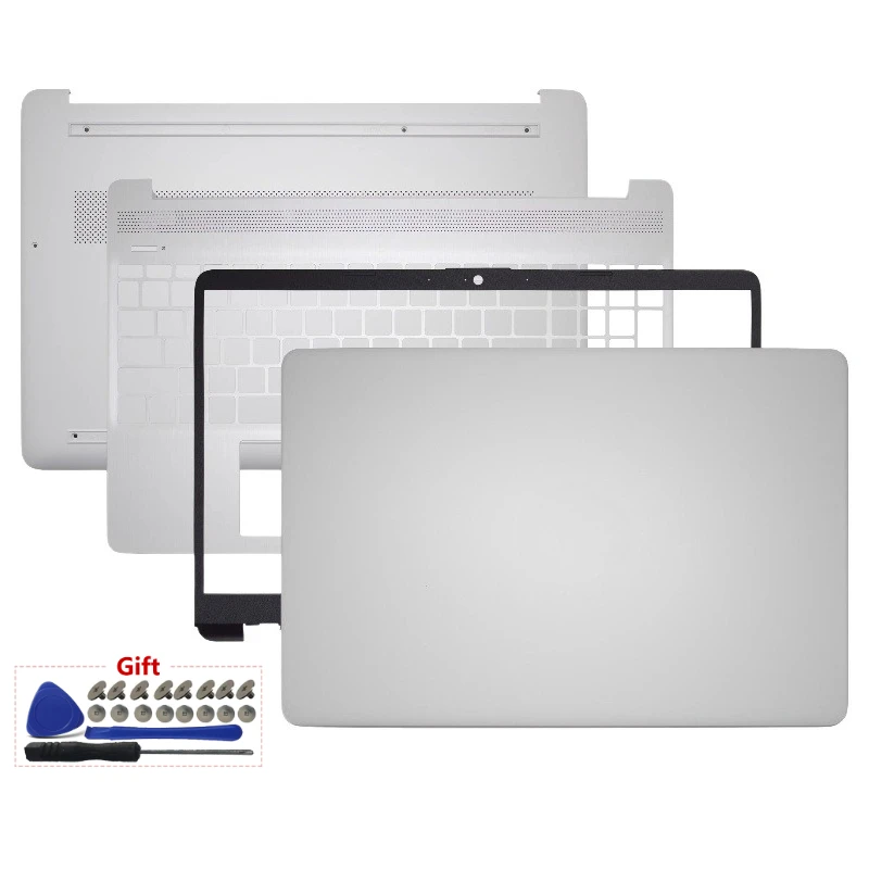 Housse Arrière De Châssis Pour HP 15S-EQ / 15S-FQ - Référence L89826-001, Grise, Originale HP - Neuf